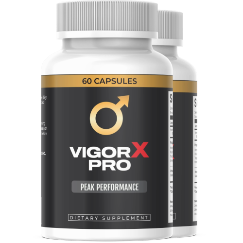 Two bottles of VigorX Pro, 60 day supply